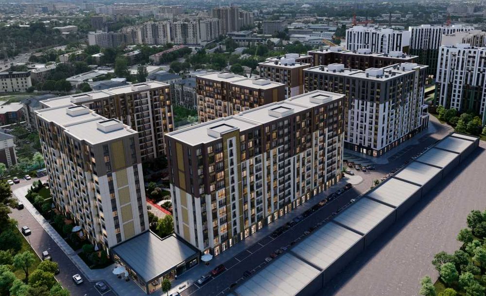 Новостройка, 2х комнатная, Алмазарский, Ипотека Б.А