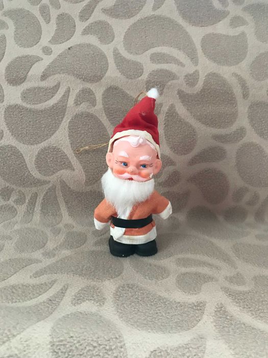 Коледни светещи силиконови с вакум, играчки + мини дядо коледа