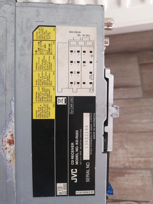 Casetofon JVC kd-r203