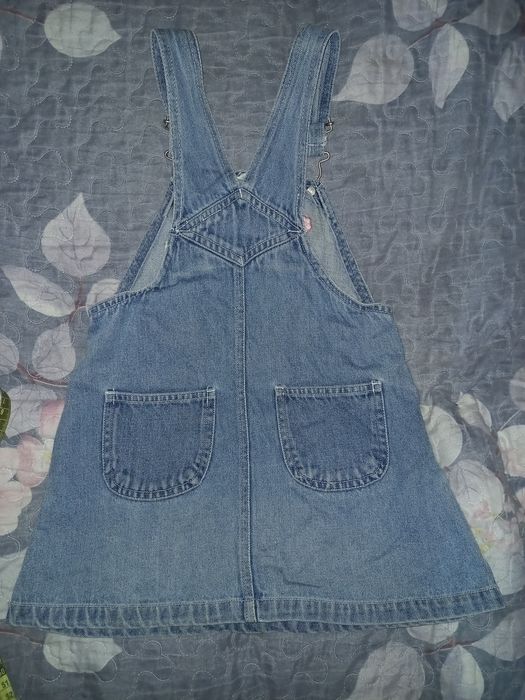 Джинсовый сарафан на девочку
