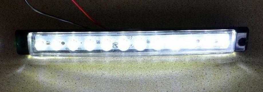 1бр. диодни ЛЕД LED габарити за камион с 12 SMD диода 12-24V , 3 цвята