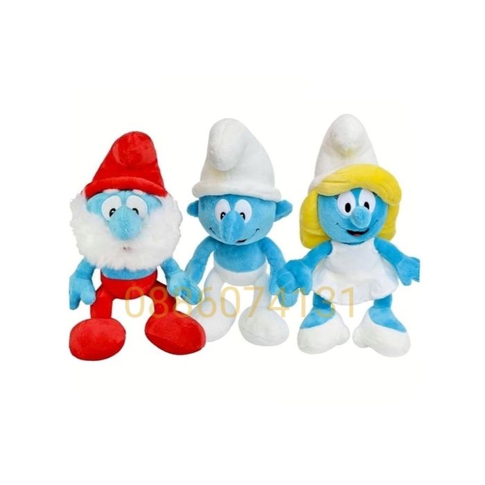 Плюшена играчка Смърфовете 30см 40см 50см Смърфиета
