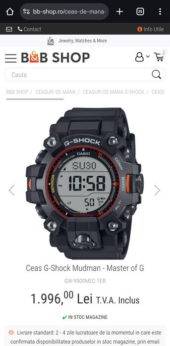 casio g shock gw Moda si frumusete