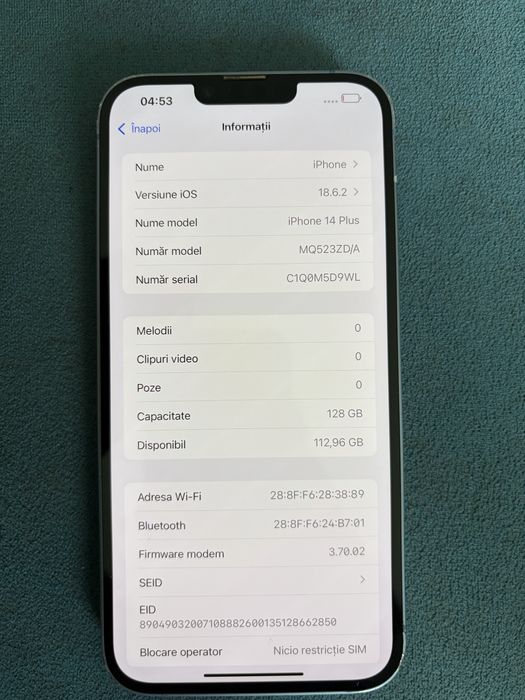 iPhone 14 Plus 128GB Neverlocked