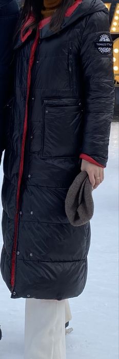 Куртки длинные теплые