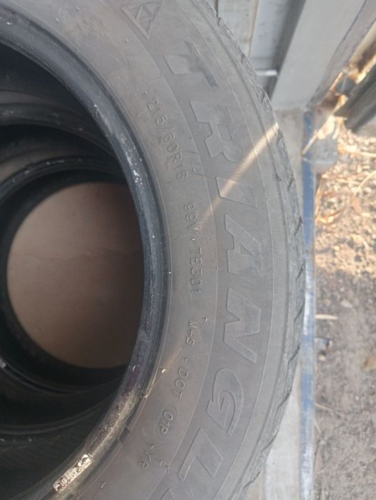 Продам шины летние . 215/60/16 б/у