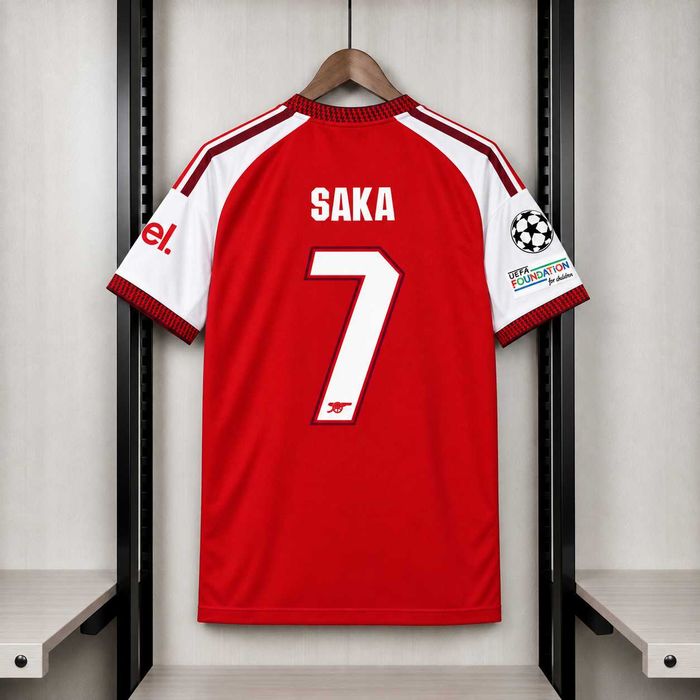 Tricou Arsenal 26/27 Home Kit - Saka 7 Fan Version