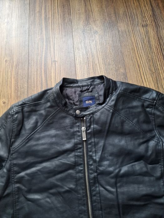 Страхотно мъжко кожено яке O.N.  , естествена кожа,  размер 2XL