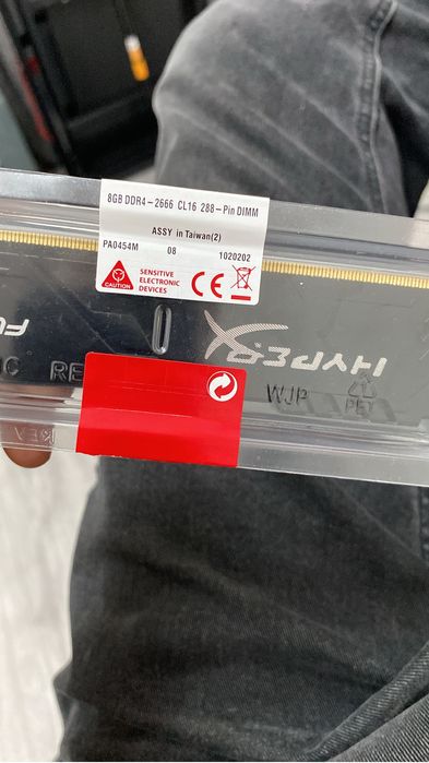 Оперативная память hyperX ddr4