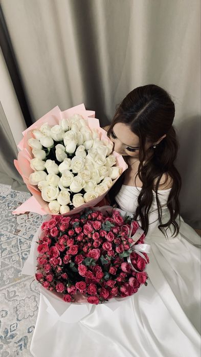Белое платье на вальс