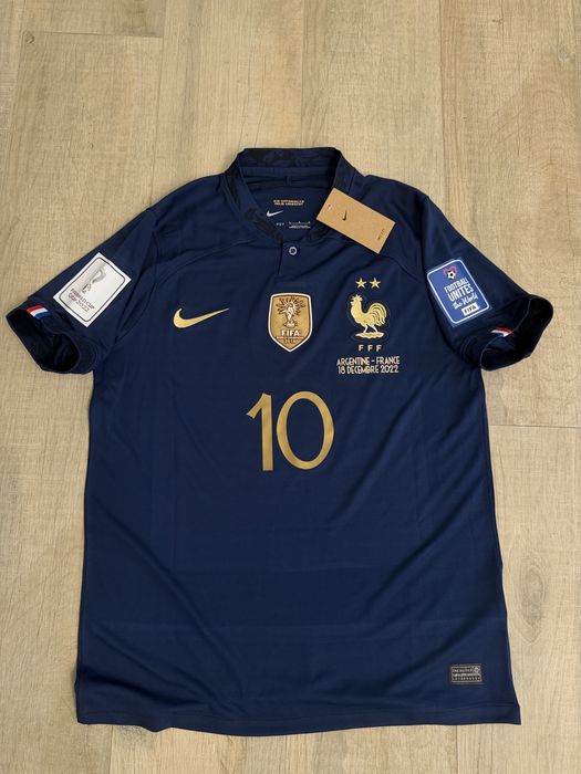 Tricou de fotbal France Franta nationala finala vs Agentina 2022 world cup  marime L
