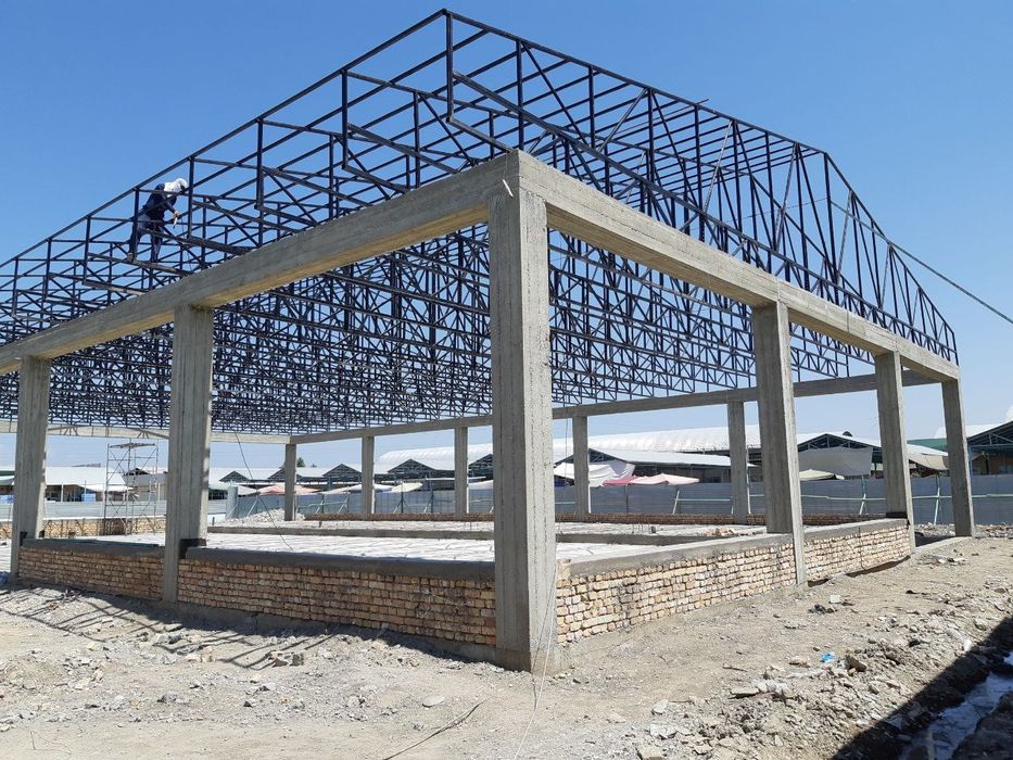 Konteyner profilidan tom yopamiz