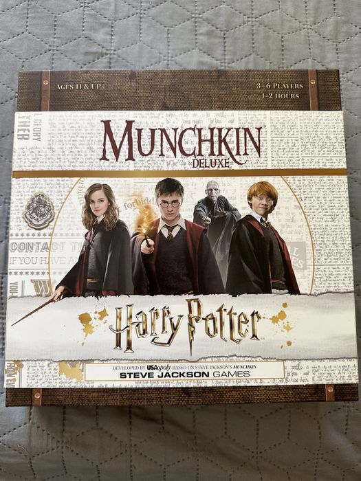 Настолна игра Harry Potter Munchkin deluxe edition