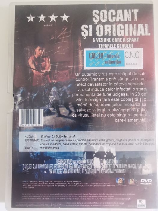Filme de colectie - 100 FILME 28 Days later/ King Kong/ Kill Bill 1, 2