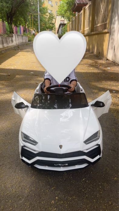 Masinuta electrica pentru copil 2-5 ani, Lamborghini Urus, 70W, 12V 7Ah