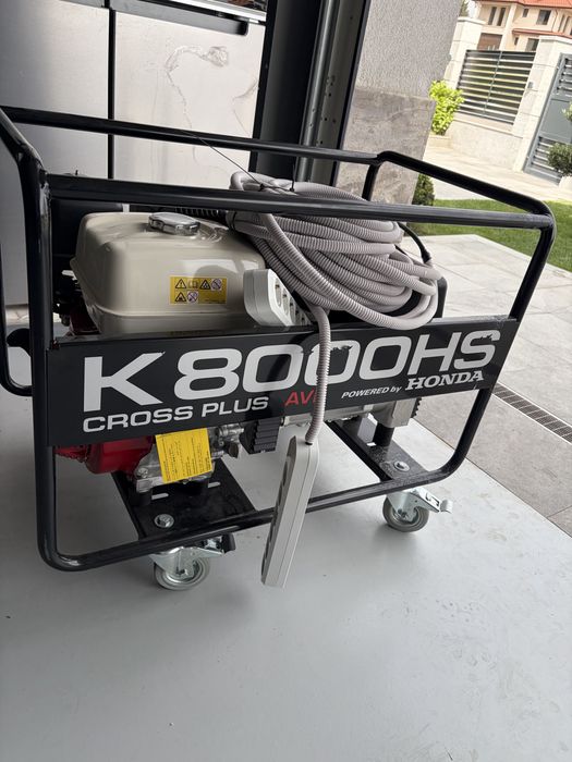 CROSS K8000HS / Cross Plus AV с Honda GX390T2 – отлично състояние