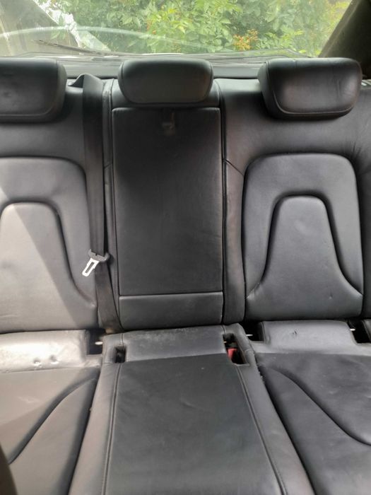 Scaune din piele + banchetă Audi A4 B8 – interior complet