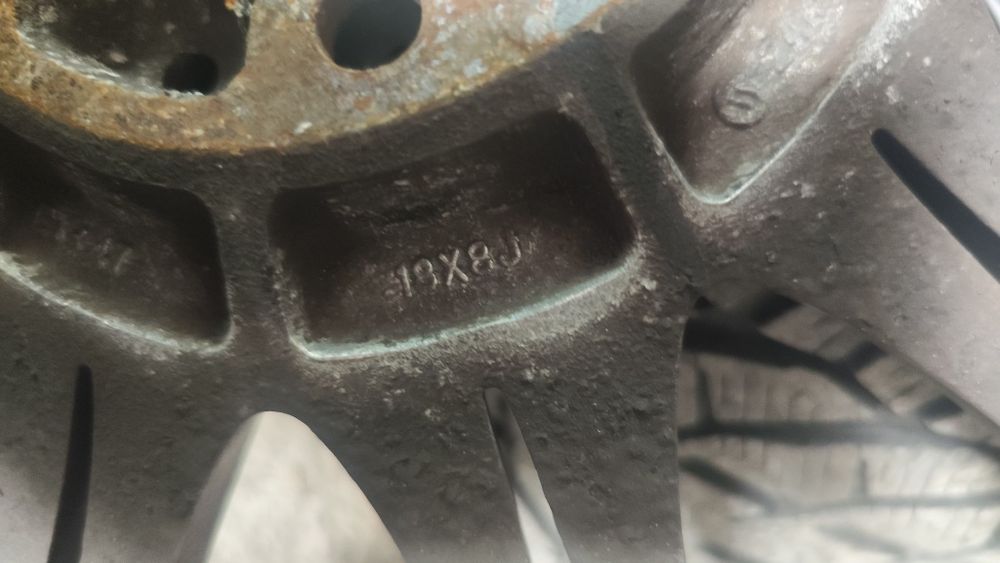 Лети джанти 18 цола със зимни гуми