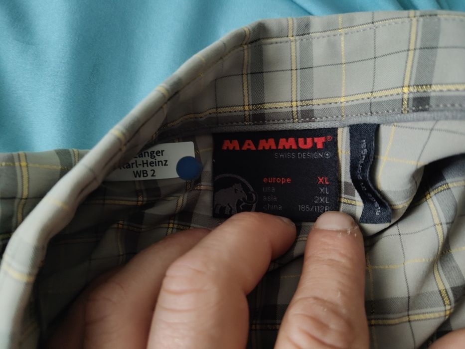 Cămăși de munte Mammut,mărime XL