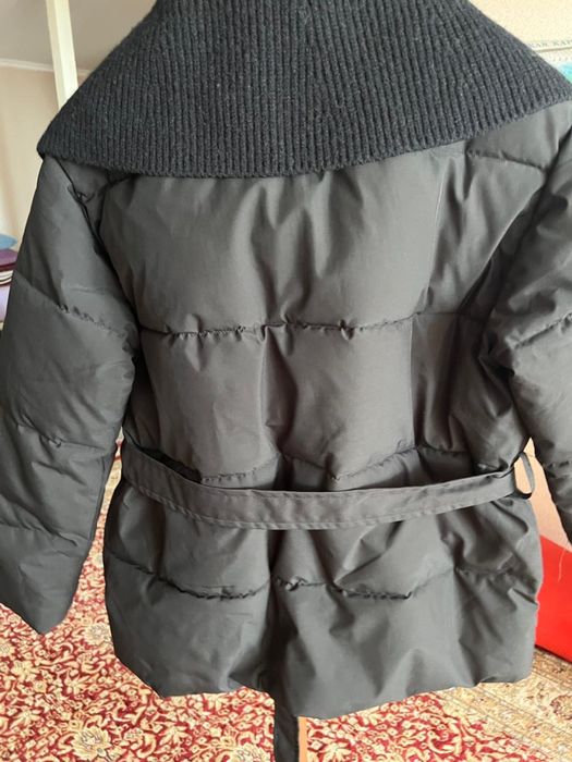 Куртка женская черная теплая