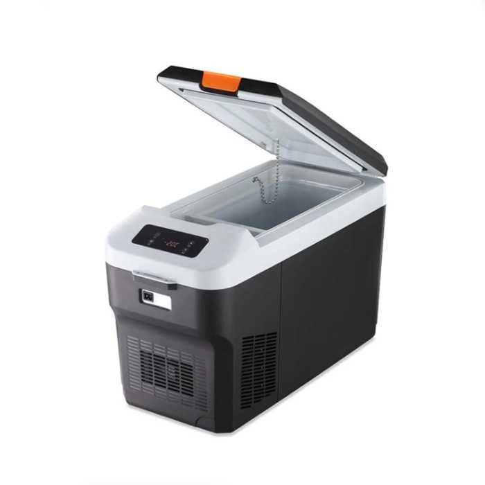 Хладилна кутия 28L – хладилник за кола и бус 12V/220V пътуване къмпинг