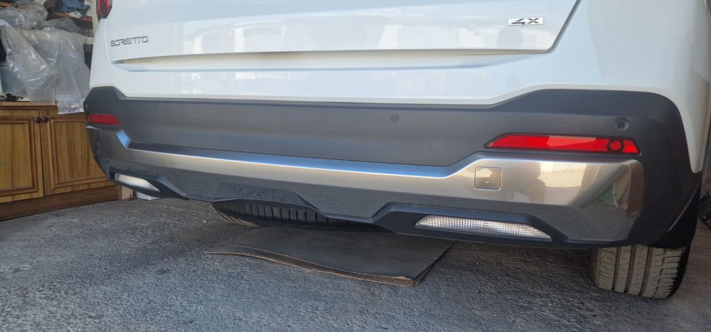 Накладка молдинг заднего бампера Kia Sorento MQ4 2024