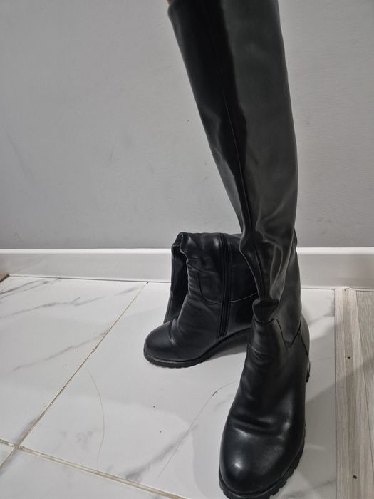 Продам сапожка длинные зимние