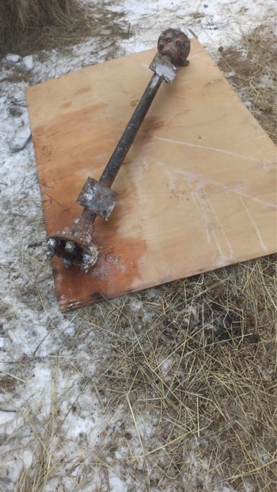 Продам ось на прицеп газель.
