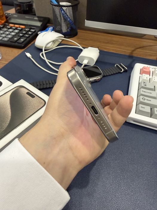 Iphone 15 Pro Max, Natural titanium , 256GB