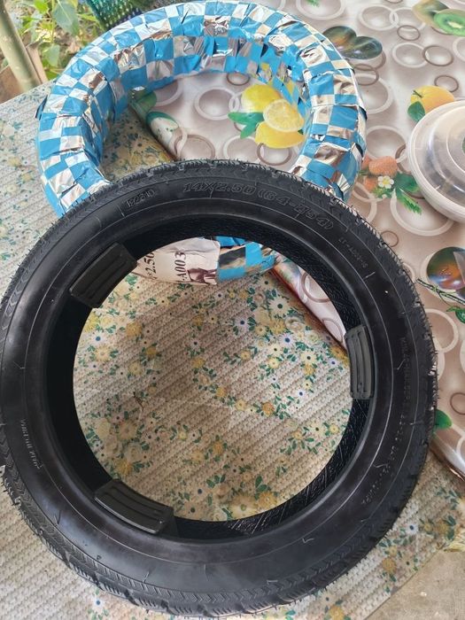 Новая шина 14x2.50 для электросамоката