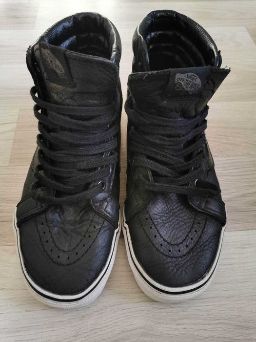 tenisi VANS SK8-HI REISSUE (PREMIUM LEATHER), marime 38.5, unisex