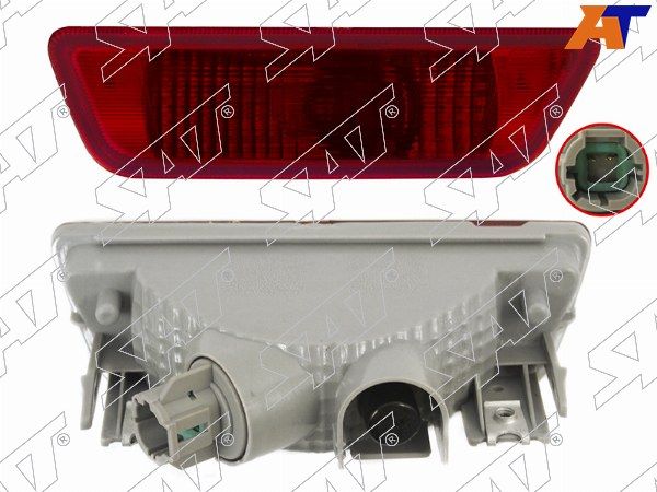 Фонарь в задний бампер Nissan X-trail