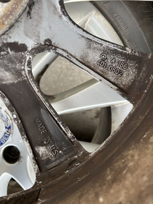 Jante Mercedes R18 + Anvelope 255/55 R18