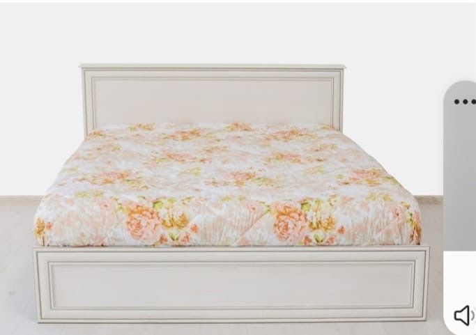 Спальний гарнитур, шкаф, тумба и кровать.