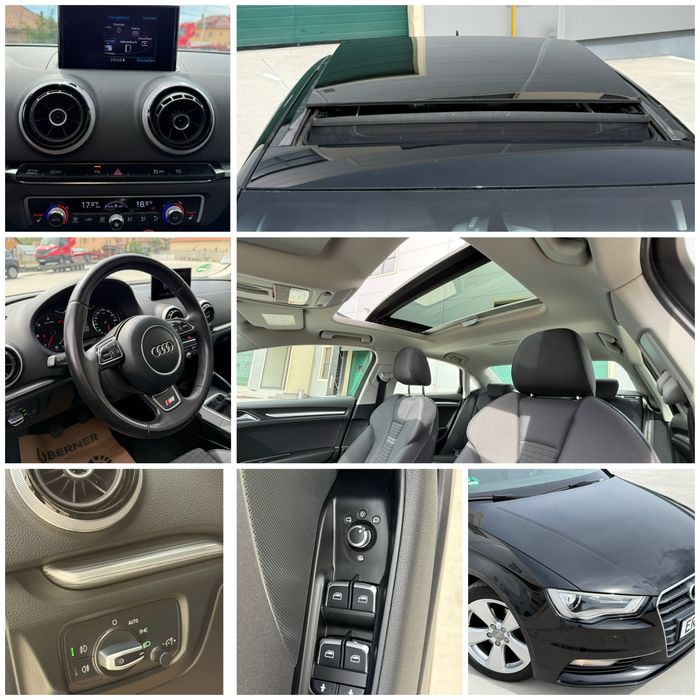 •Audi A3 2.0TDI•150cp•2014•Panoramic•S-line•