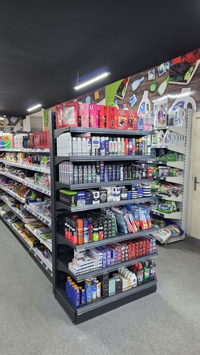 DEPOZIT CRAIOVA Rafturi metalice magazin , Rafturi paine  , fructe si legume , panificatie SHOWROOM