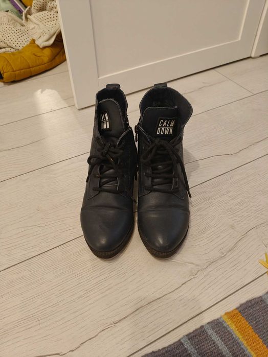 Ghete dama piele naturala Otter 36