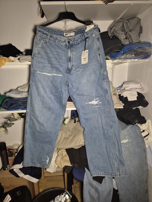 Blugi baggy Pull&Bear nr. 44, noi