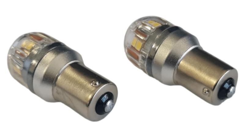 Крушки Лед 2 бр. Canbus P21W BA15S 12/24V