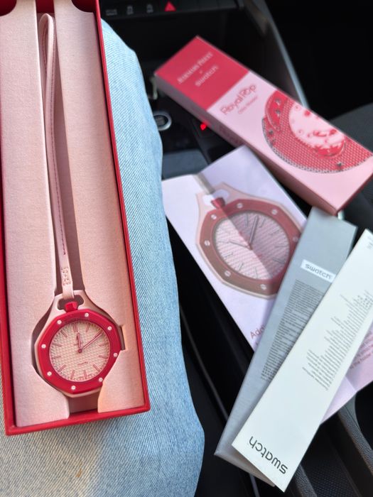 ceas Audemars Piguet x Swatch – model Otto Rosso