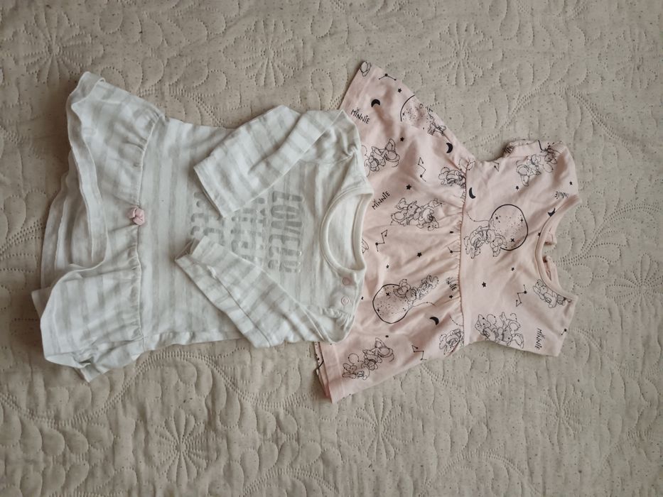 Роклички 3-6 месеца бебе рокля кръщене