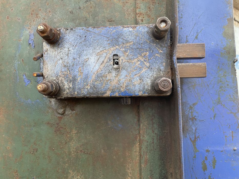 Замок гаражный советский эльбор б/у исправный