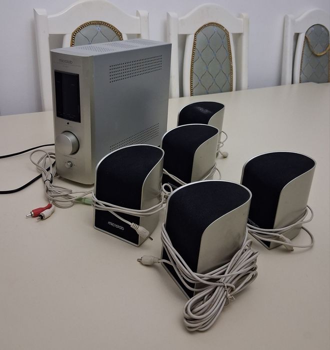 Microlab A-6664 5.1, усилитель + 5 колонок