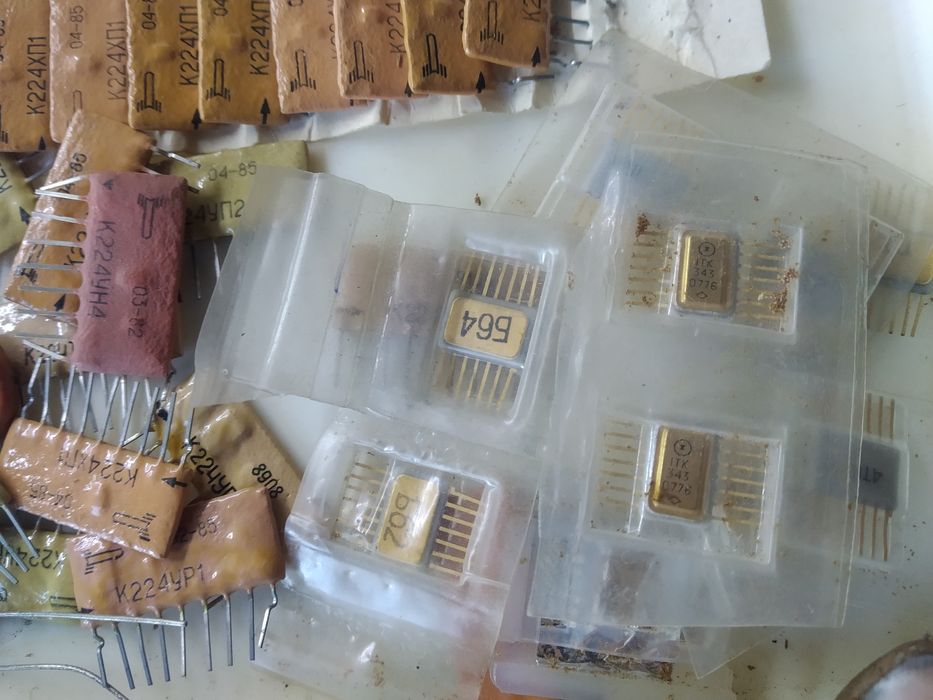 Радиодетали производства СССР