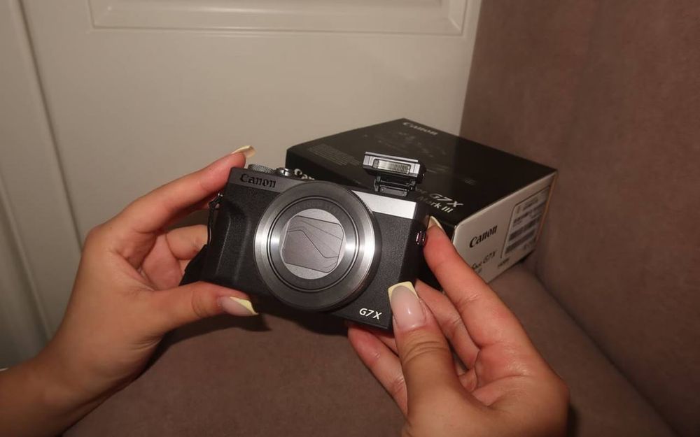 Canon G7 X MARK lll fatoparat sotiladi yengi