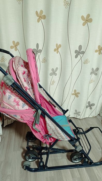 Коляска санки ника