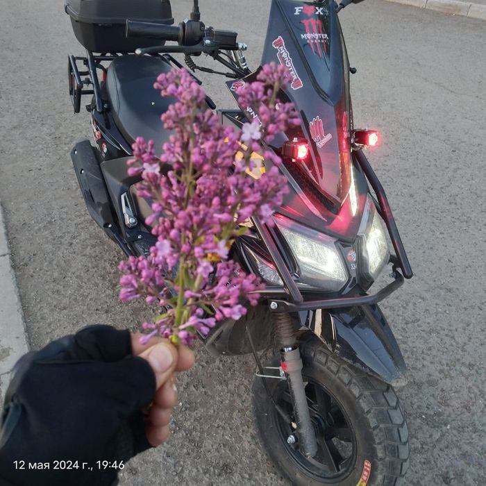 Мопет самурай Пробку 5000