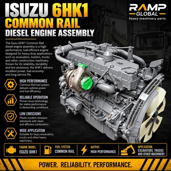 Двигатель Isuzu 6HK1