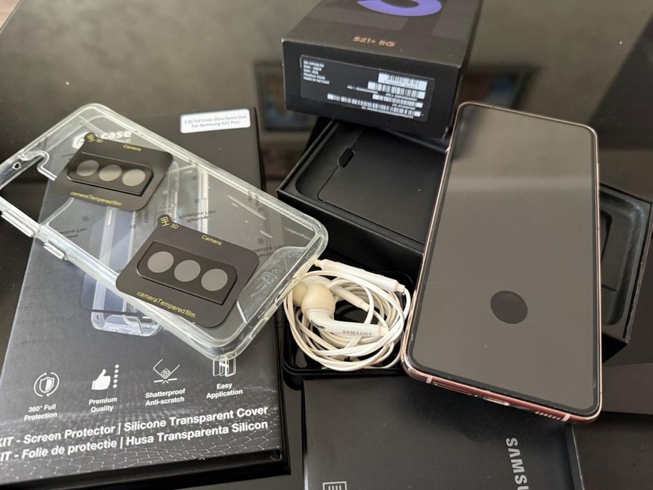 Samsung S21 Plus Phantom Violet gold - ca unul nou