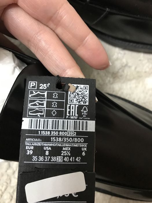 Лоферы НОВЫЕ Massimo dutti